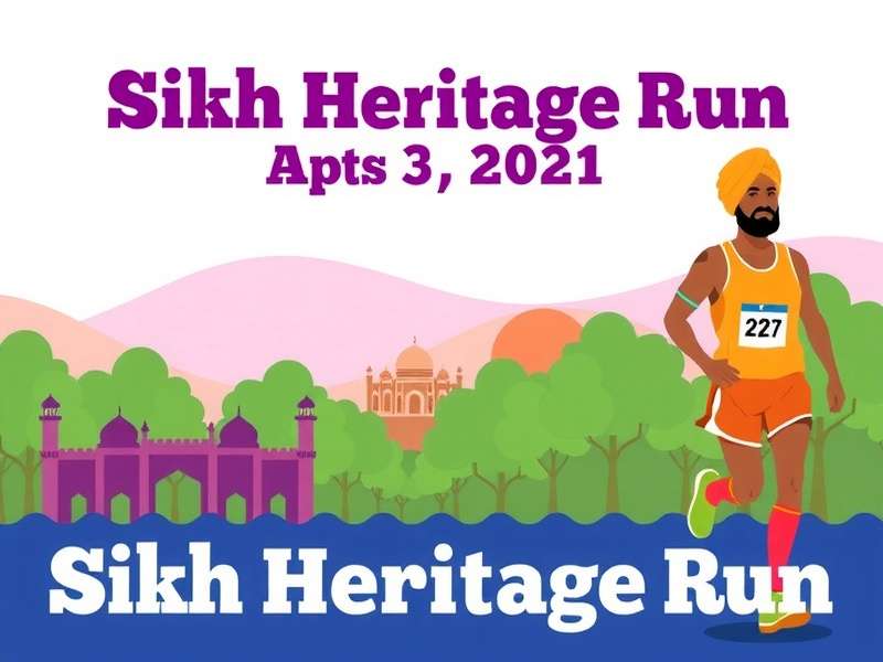 Sikh Heritage Run Game Banner